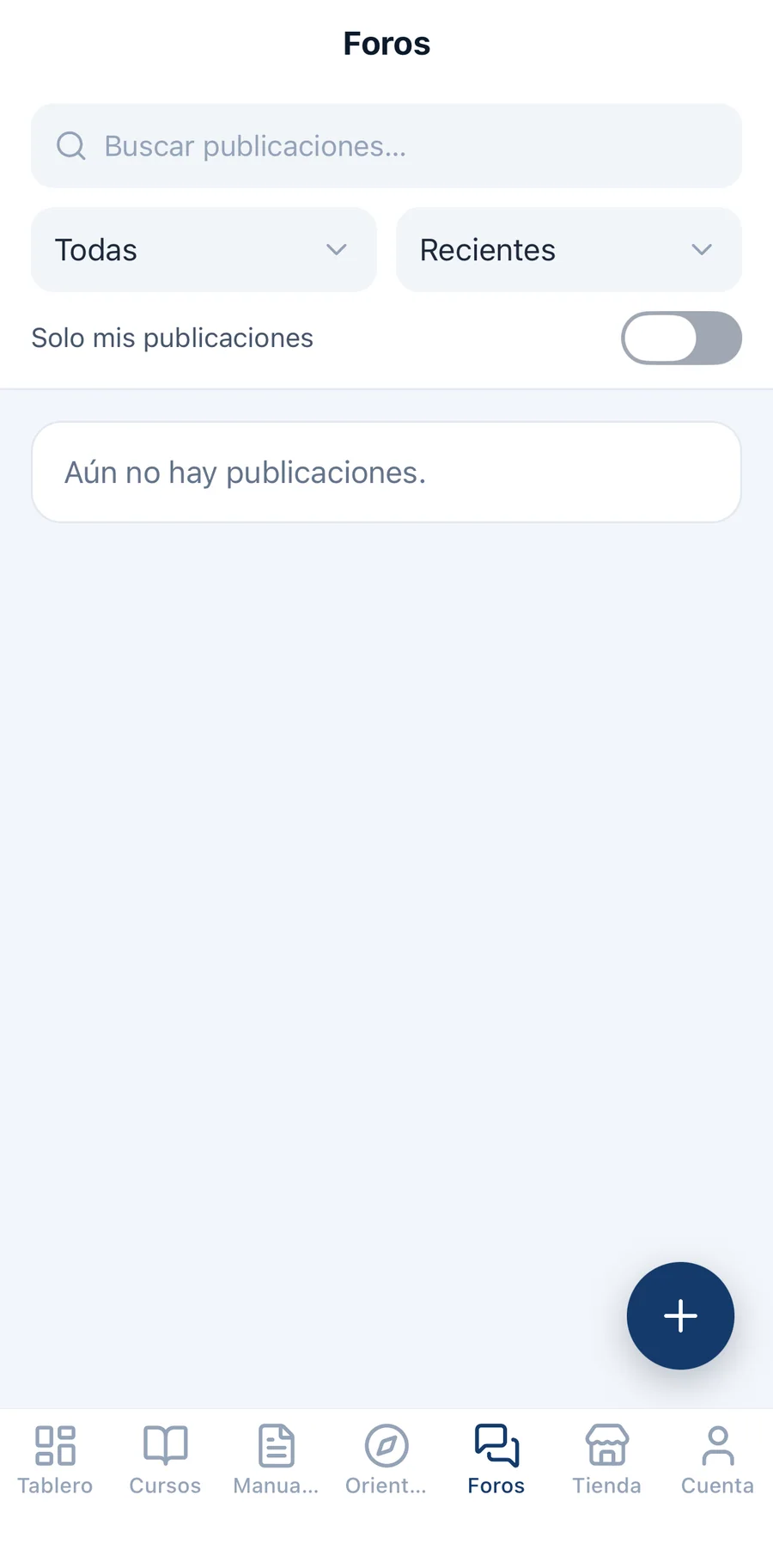 App móvil, captura 7