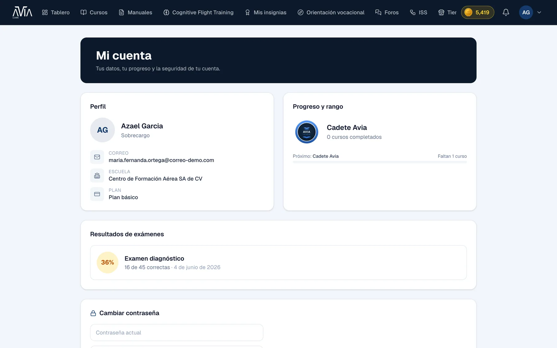 Portal del alumno, captura 9