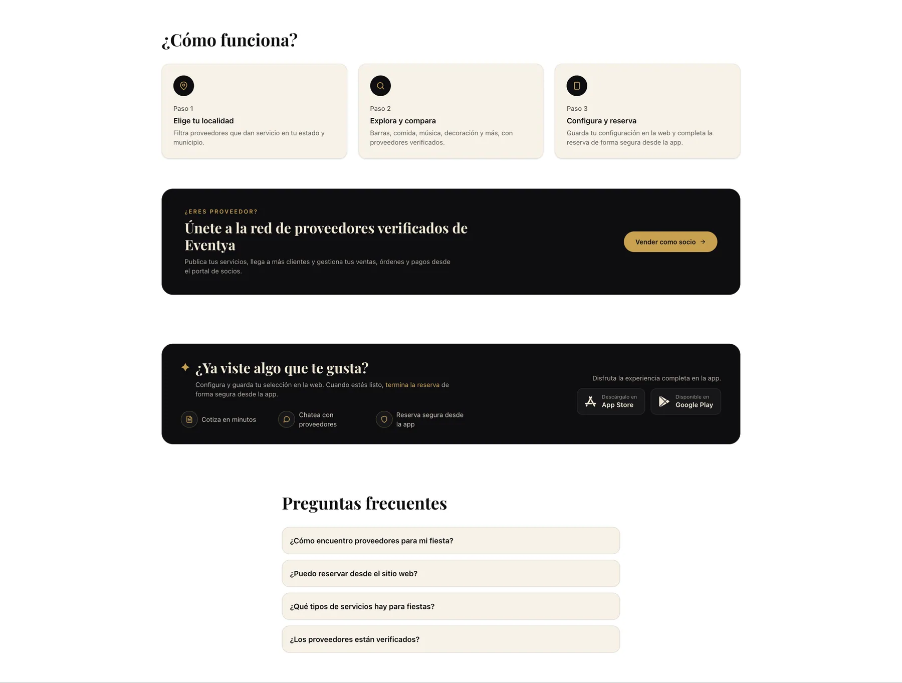 Marketplace web, captura 7