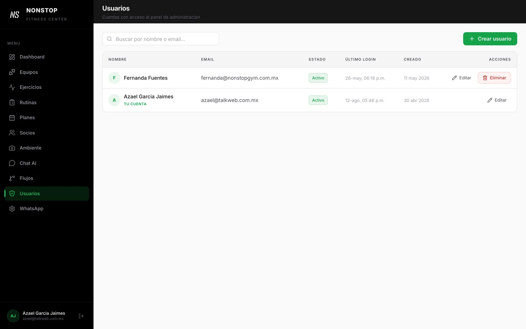 CRM: padrón, adopción y planes semanales, captura 6