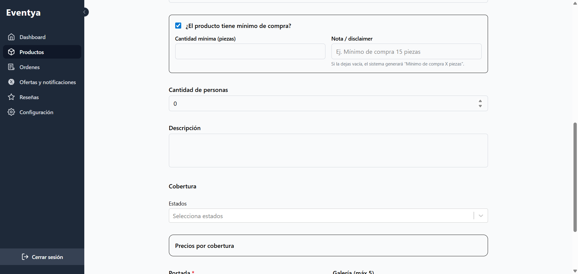 Aplicaciones web de operación 5